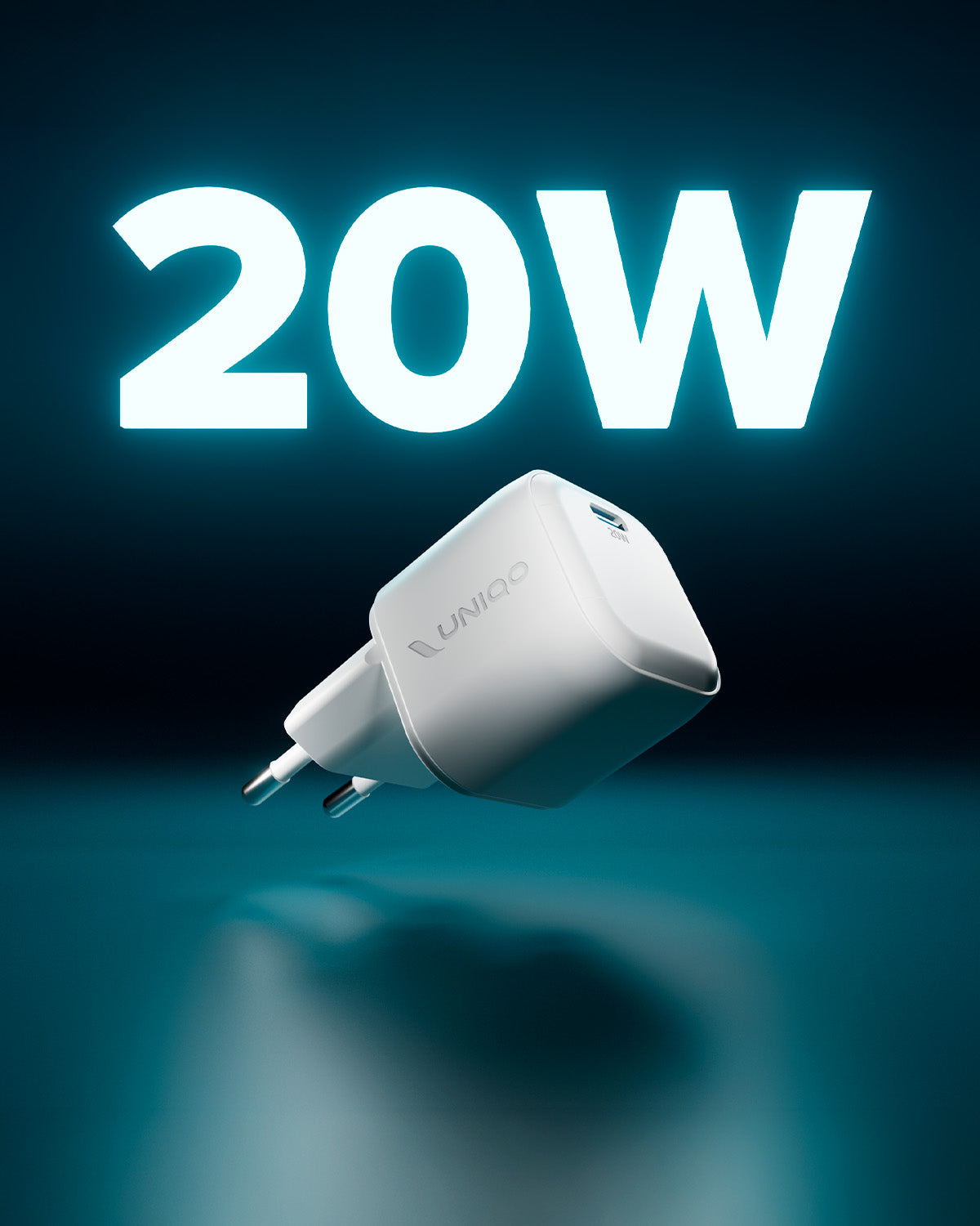 Kit caricatore GaN USB-C 20W con cavo intrecciato da 1,5 m