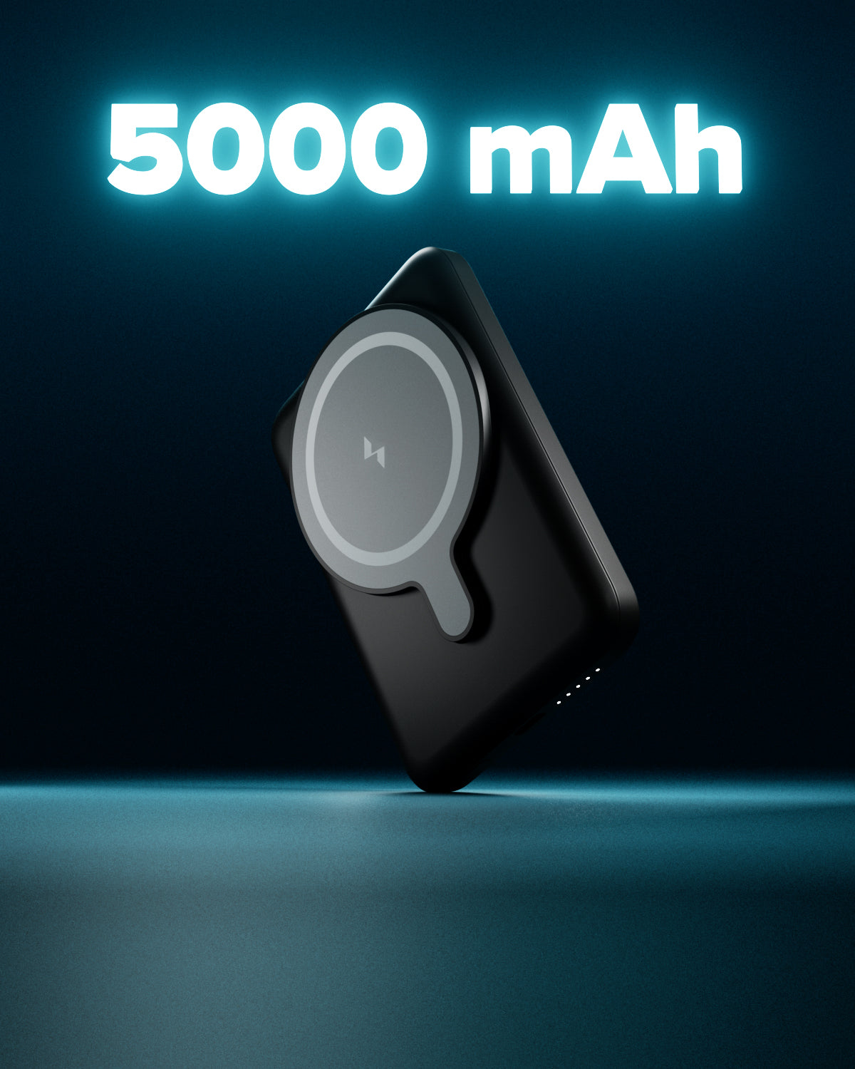 Powerbank 5.000 mAh kompatibel mit MagSafe und USB‑C‑Port 20W