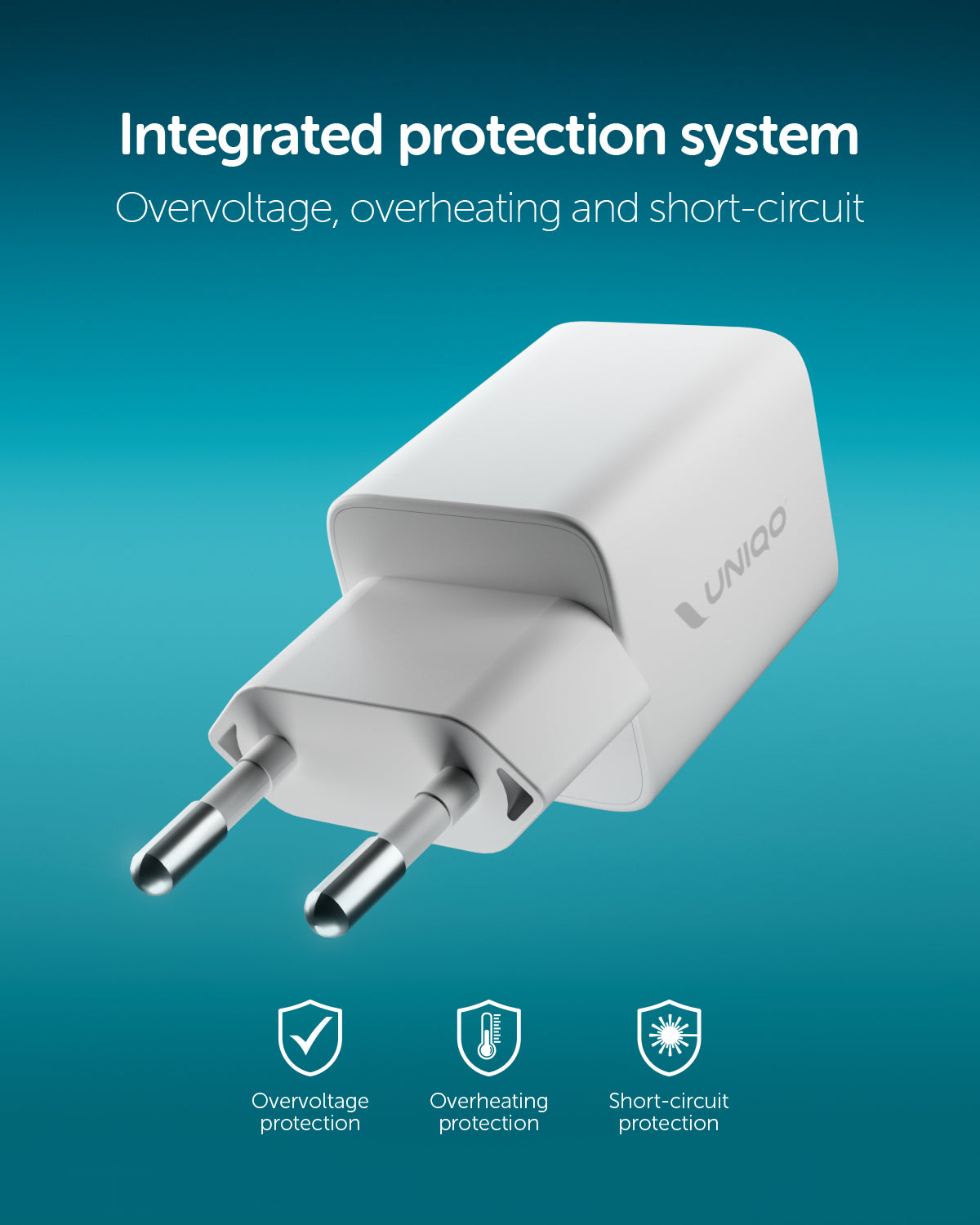 Cube 30 caricatore GaN compatto con porta USB-C 30W Power Delivery
