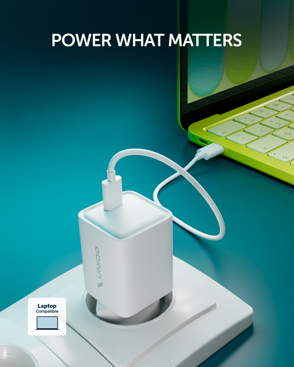 Cube 45 caricatore GaN USB-C 45W Power Delivery