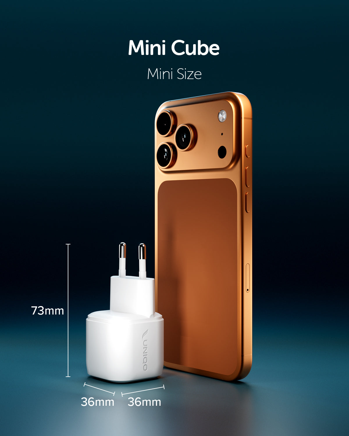 Kit caricatore GaN con due porte USB-C 65W e cavo intrecciato da 1,5 m